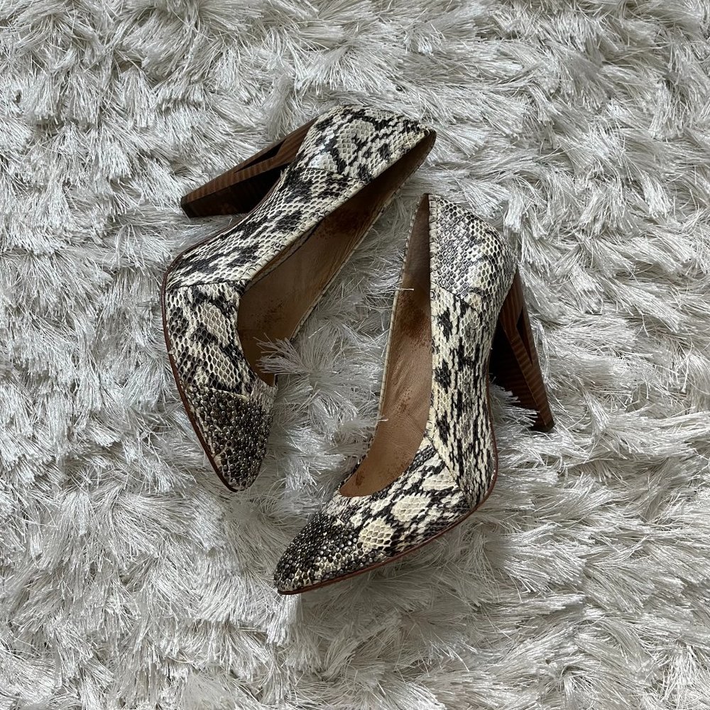 Modern Vintage "Raphie" Sz 8 Leather Heels